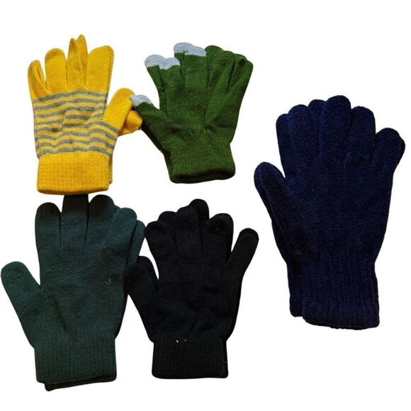 Set of 5 pairs of slip on gloves - Picture 1 of 6